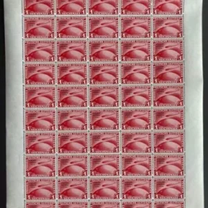 1 RM Polarfahrt postfrisch im Bogen - Winter-Fälschung-selten