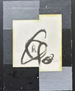 Collage des Berliner Kunstmaler Bruno Dunst (1940-2023)