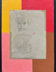 Collage des Berliner Kunstmaler Bruno Dunst (1940-2023)