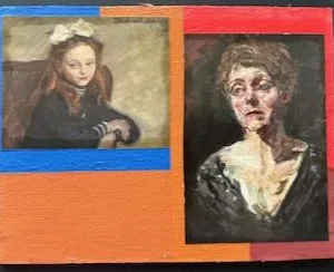 Collage des Berliner Kunstmaler Bruno Dunst (1940-2023)