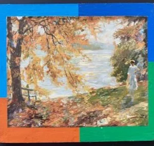 Collage des Berliner Kunstmaler Bruno Dunst (1940-2023)