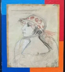 Collage des Berliner Kunstmaler Bruno Dunst (1940-2023)