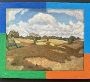 Collage des Berliner Kunstmaler Bruno Dunst (1940-2023)