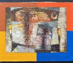 Collage des Berliner Kunstmaler Bruno Dunst (1940-2023)