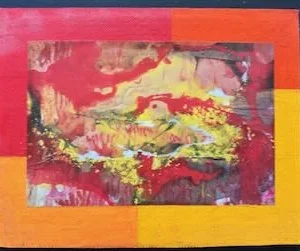 Collage des Berliner Kunstmaler Bruno Dunst (1940-2023)