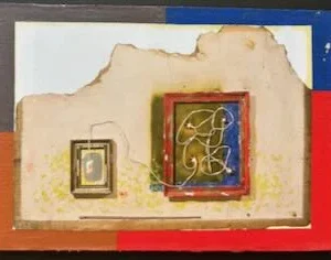 Collage des Berliner Kunstmaler Bruno Dunst (1940-2023)