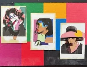 Collage des Berliner Kunstmaler Bruno Dunst (1940-2023)