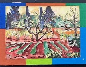 Collage des Berliner Kunstmaler Bruno Dunst (1940-2023)