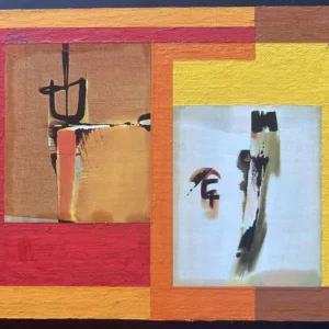 Collage des Berliner Kunstmaler Bruno Dunst (1940-2023)