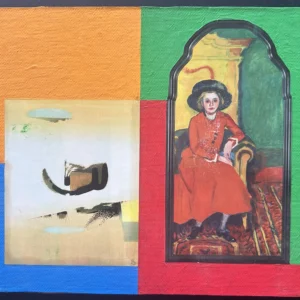 Collage des Berliner Kunstmaler Bruno Dunst (1940-2023)