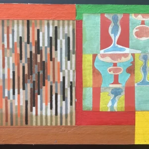 Collage des Berliner Kunstmaler Bruno Dunst (1940-2023)