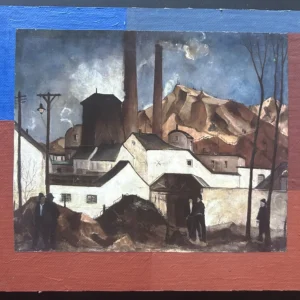 Collage des Berliner Kunstmaler Bruno Dunst (1940-2023)