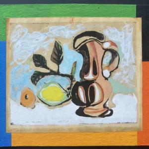 Collage des Berliner Kunstmaler Bruno Dunst (1940-2023)