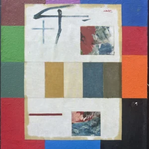 Collage des Berliner Kunstmaler Bruno Dunst (1940-2023)