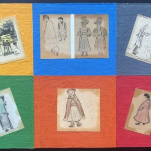 Collage des Berliner Kunstmaler Bruno Dunst (1940-2023)