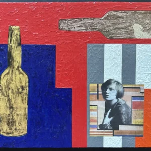 Collage des Berliner Kunstmaler Bruno Dunst (1940-2023)