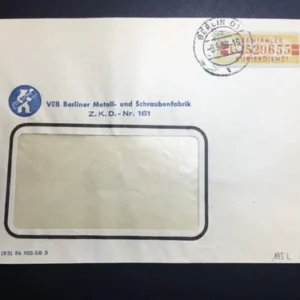 ZKD Mi.-Nr. 19 I L auf gelaufenen Bedarfsbrief