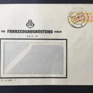 ZKD Mi.-Nr. 17 L auf Bedarfsbrief