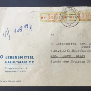 ZKD Mi.-Nr. 18 I F auf Bedarfsbrief