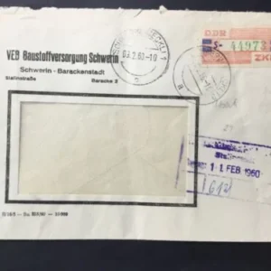 ZKD Mi.-Nr. 27 S auf Bedarfsbrief