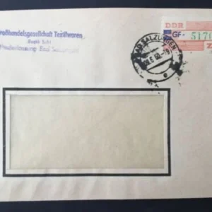 ZKD Mi.-Nr. 27 GF auf Bedarfsbrief