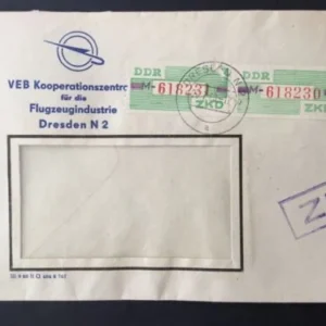 ZKD Mi.-Nr. 24 M auf Bedarfsbrief