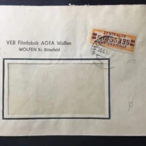 ZKD Mi.-Nr. 23 F auf gelaufenen Bedarfsbrief