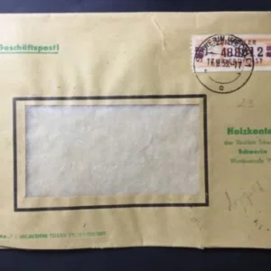 ZKD Mi.-Nr. 23 J auf gelaufenen Bedarfsbrief