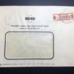 ZKD Mi.-Nr. 23 L auf gelaufenen Bedarfsbrief