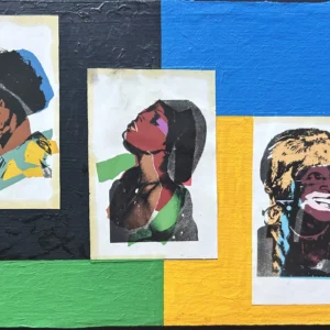 Collage des Berliner Kunstmaler Bruno Dunst (1940-2023)