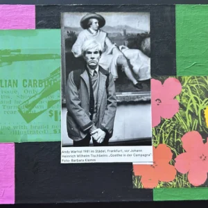 Collage des Berliner Kunstmaler Bruno Dunst (1940-2023)