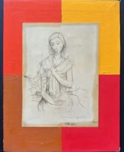 Collage des Berliner Kunstmaler Bruno Dunst (1940-2023)