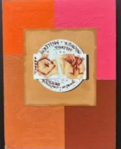 Collage des Berliner Kunstmaler Bruno Dunst (1940-2023)