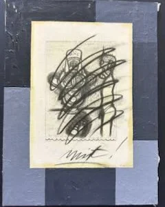 Collage des Berliner Kunstmaler Bruno Dunst (1940-2023)