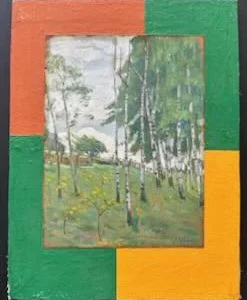 Collage des Berliner Kunstmaler Bruno Dunst (1940-2023)