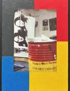 Collage des Berliner Kunstmaler Bruno Dunst (1940-2023)