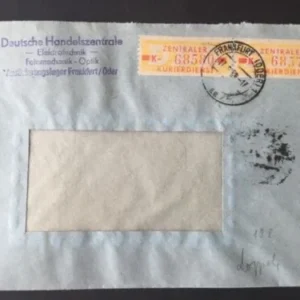 ZKD Mi.-Nr. 18 I K auf Bedarfsbrief