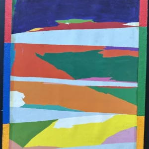 Collage des Berliner Kunstmaler Bruno Dunst (1940-2023)