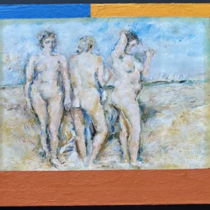 Collage des Berliner Kunstmaler Bruno Dunst (1940-2023)